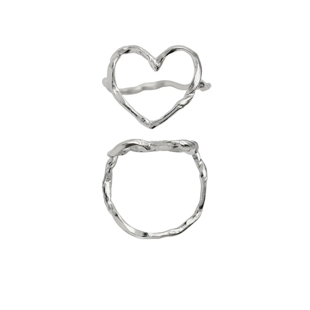 Stine A Funky Heart Ring, , 58-Dame Ringe