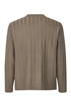 Clearance Gabriel Crew Neck Striktrøje, , S Strik
