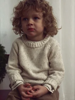 Lil' Atelier Galto Striktrøje, , 104 cm-Børn Strik & Sweatshirts