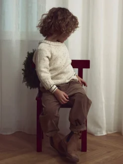 Lil' Atelier Galto Striktrøje, , 104 cm-Børn Strik & Sweatshirts