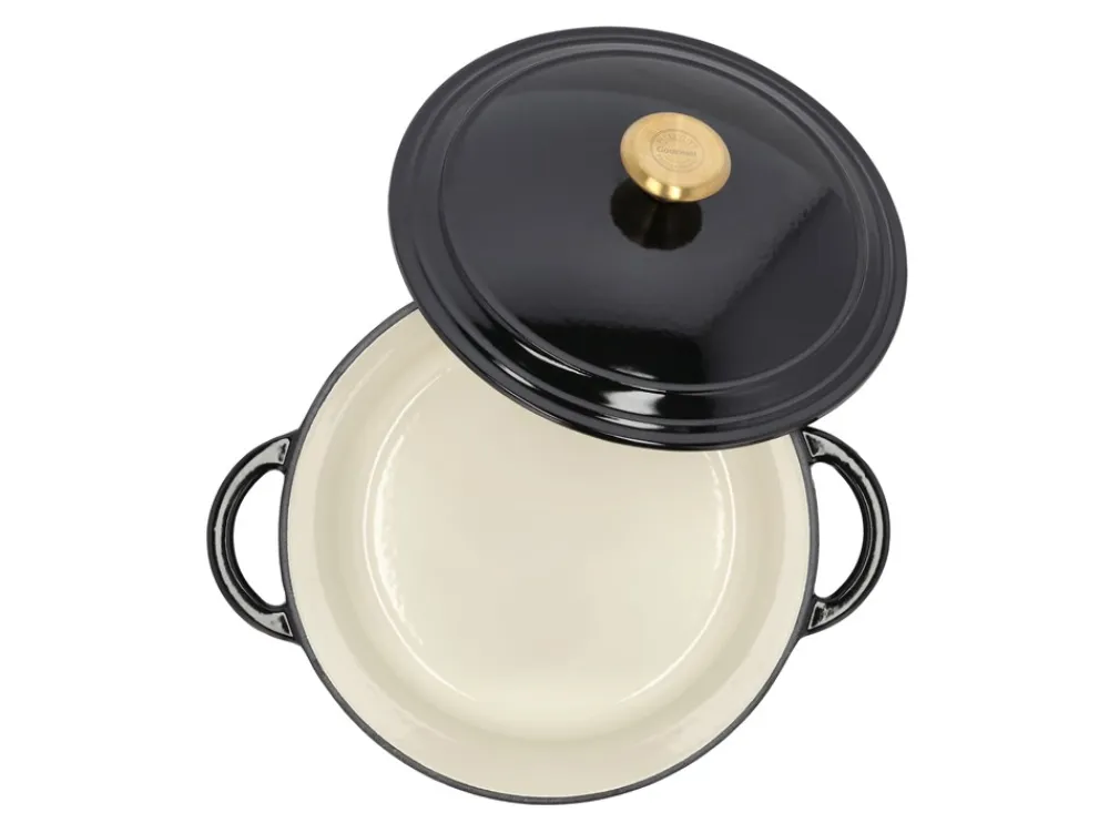 Pillivuyt Gourmet Garonne Støbejernsgryde, 3,8 L- Gryder & Pander