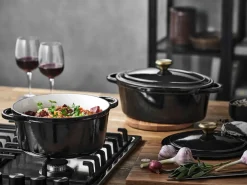 Pillivuyt Gourmet Garonne Støbejernsgryde, 3,8 L- Gryder & Pander