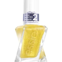 Essie Gel Couture Metallic Glaze Top Coat,- Negle