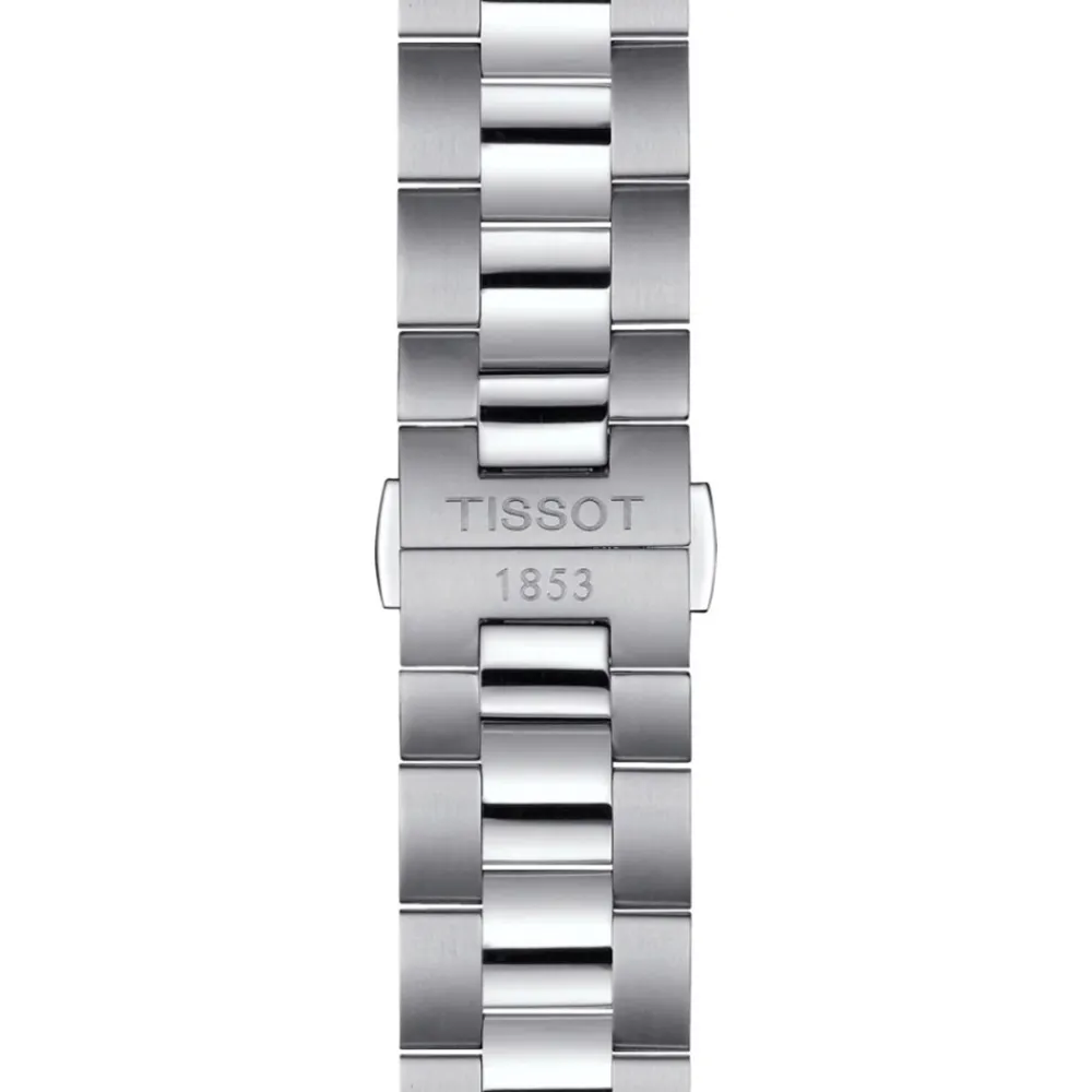 Tissot Gentleman T127.410.11.041.00 Herreur, Sølv, Blå Urskive, 40 mm- Ure