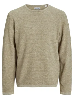 New George Crew Neck Striktrøje, , XXL Strik