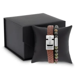 Steel & Barnett Gift Set Duo Armbånd, , L- Smykker