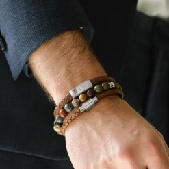 Steel & Barnett Gift Set Triple Armbånd, , S- Smykker