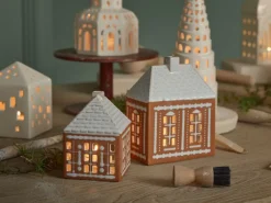 Gingerbread Lyshus, Lille Pynt & Interiør