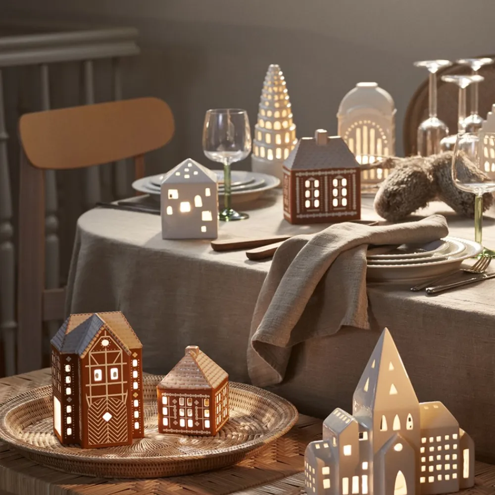 Gingerbread Lyshus, Lille Pynt & Interiør