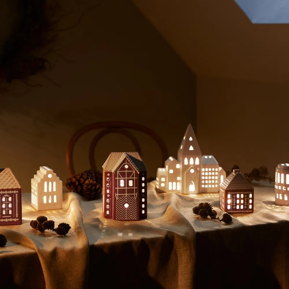 Gingerbread Lyshus, Lille Pynt & Interiør