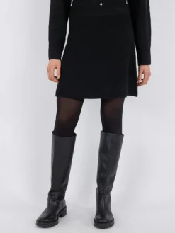 Neo Noir Gisa Striknederdel, , 34-Dame Nederdele