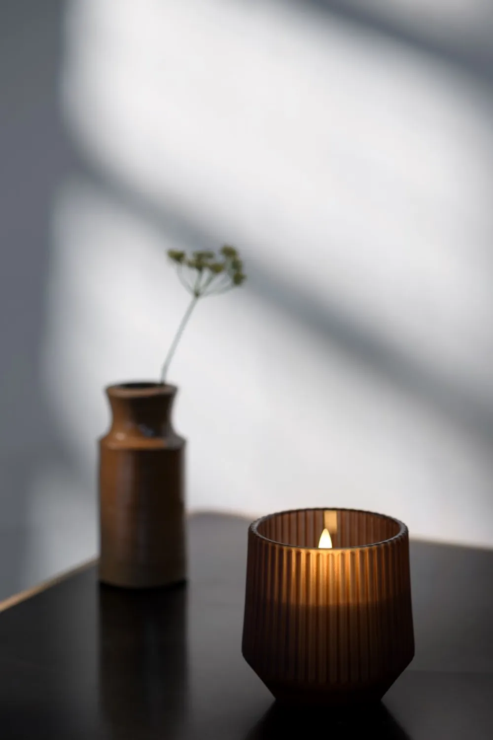 Uyuni Glas LED Duftlys,- Duft Til Hjemmet|Lysestager & Lys
