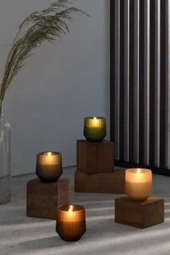 Uyuni Glas LED Duftlys,- Lysestager & Lys|Duft Til Hjemmet