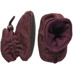 Outlet Glitter Textile Hjemmesko, , 24/25 Børn Futter & Hjemmesko