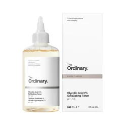 The Ordinary Glycolic Acid 7% Exfoliating Toner, 240 ml- Ansigtspleje