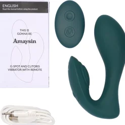 Amaysin G-punkts og Klitoris Vibrator- Sexlegetøj