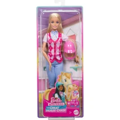 Barbie Great Chase Rytter Malibu Dukke-Børn Dukker & Tilbehør