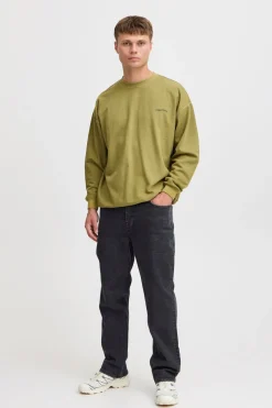 Solid Guled Jeans, , W38/L32- Jeans