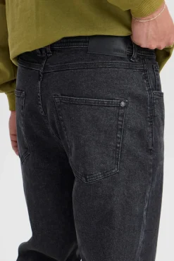 Solid Guled Jeans, , W38/L32- Jeans