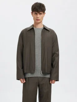 Annarr Hagen 254 Wool Overshirt, , XL- Overshirts