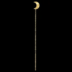 Sale Half Moon Chain Ørering, Dame Øreringe