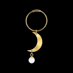 Jane Kønig Half Moon Creole Ørering,-Dame Øreringe