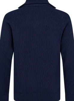Resteröds Half Zip Striktrøje, , S- Strik