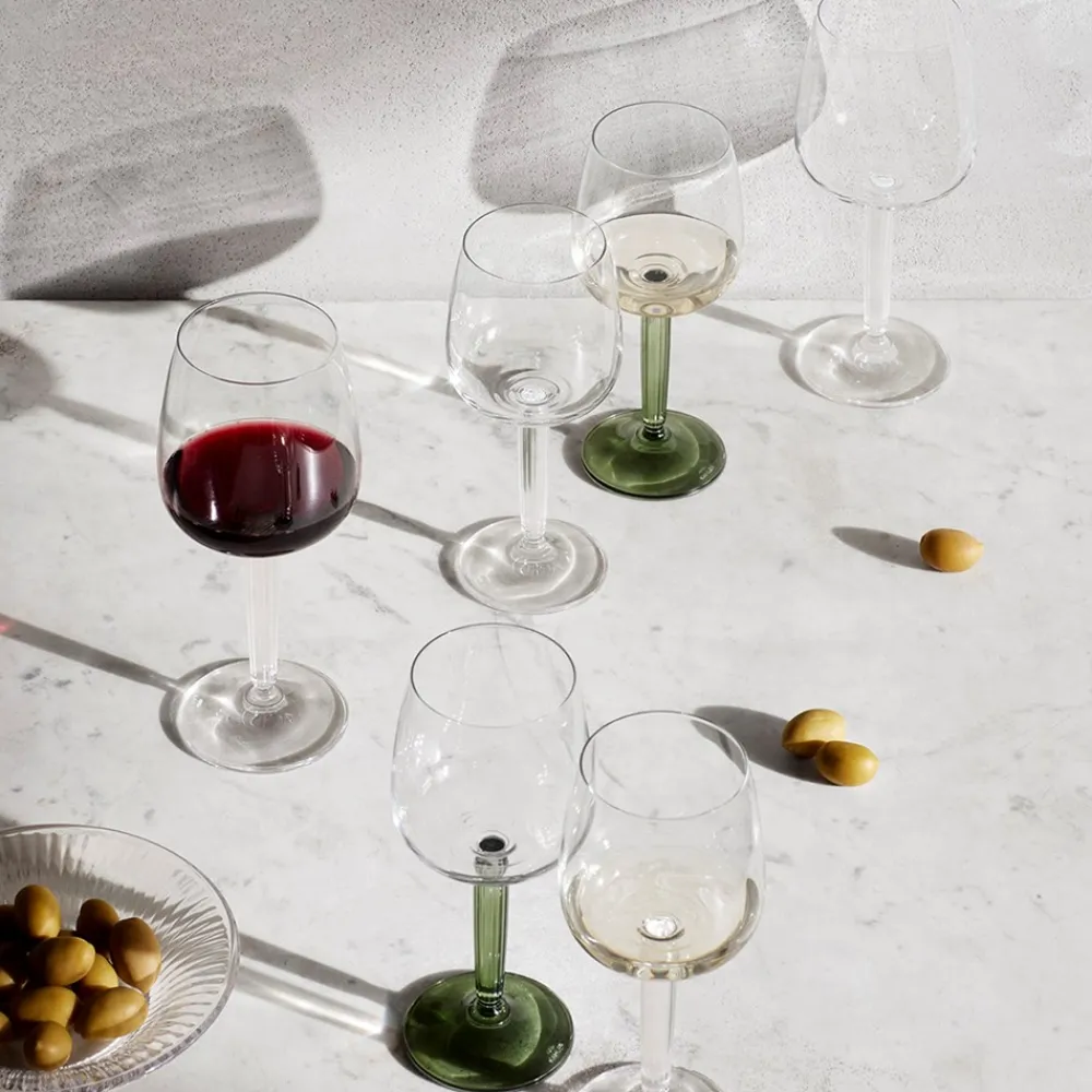 Kähler Hammershøi 2-pak Hvidvinsglas, , 35 cl- Glas