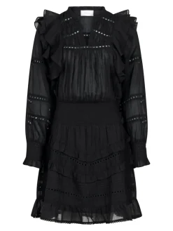 Neo Noir Harmoni S Voile Kjole, , 40-Dame Kjoler