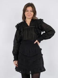 Neo Noir Harmoni S Voile Kjole, , 40-Dame Kjoler