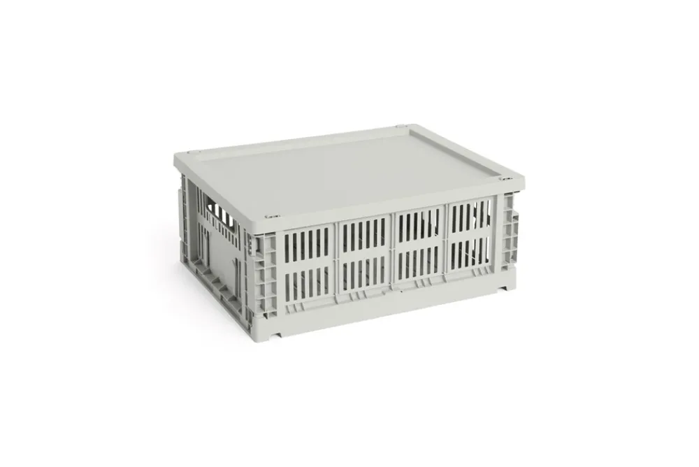 HAY Colour Crate Medium Plastiklåg,- Kurve & Andet Tilbehør