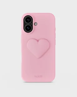 Hot Heart Silicone Sticker, Dame Mobilcovers|Mobilcovers