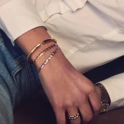 Sif Jakobs Jewellery Heartbeat Armbånd, , 18 cm-Dame Armbånd