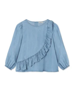 New Helena Bluse, , 110 cm Børn Bluser