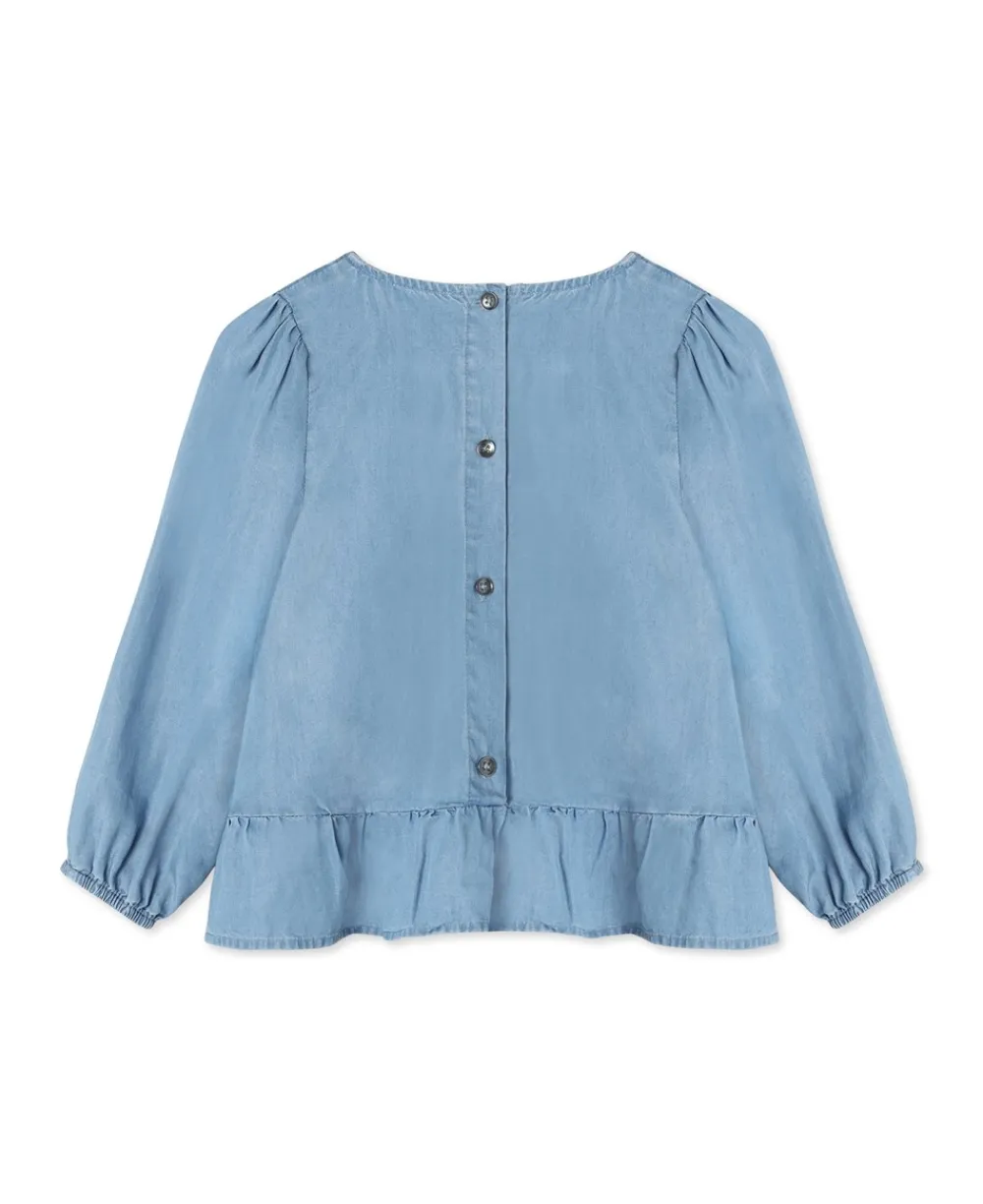 New Helena Bluse, , 110 cm Børn Bluser