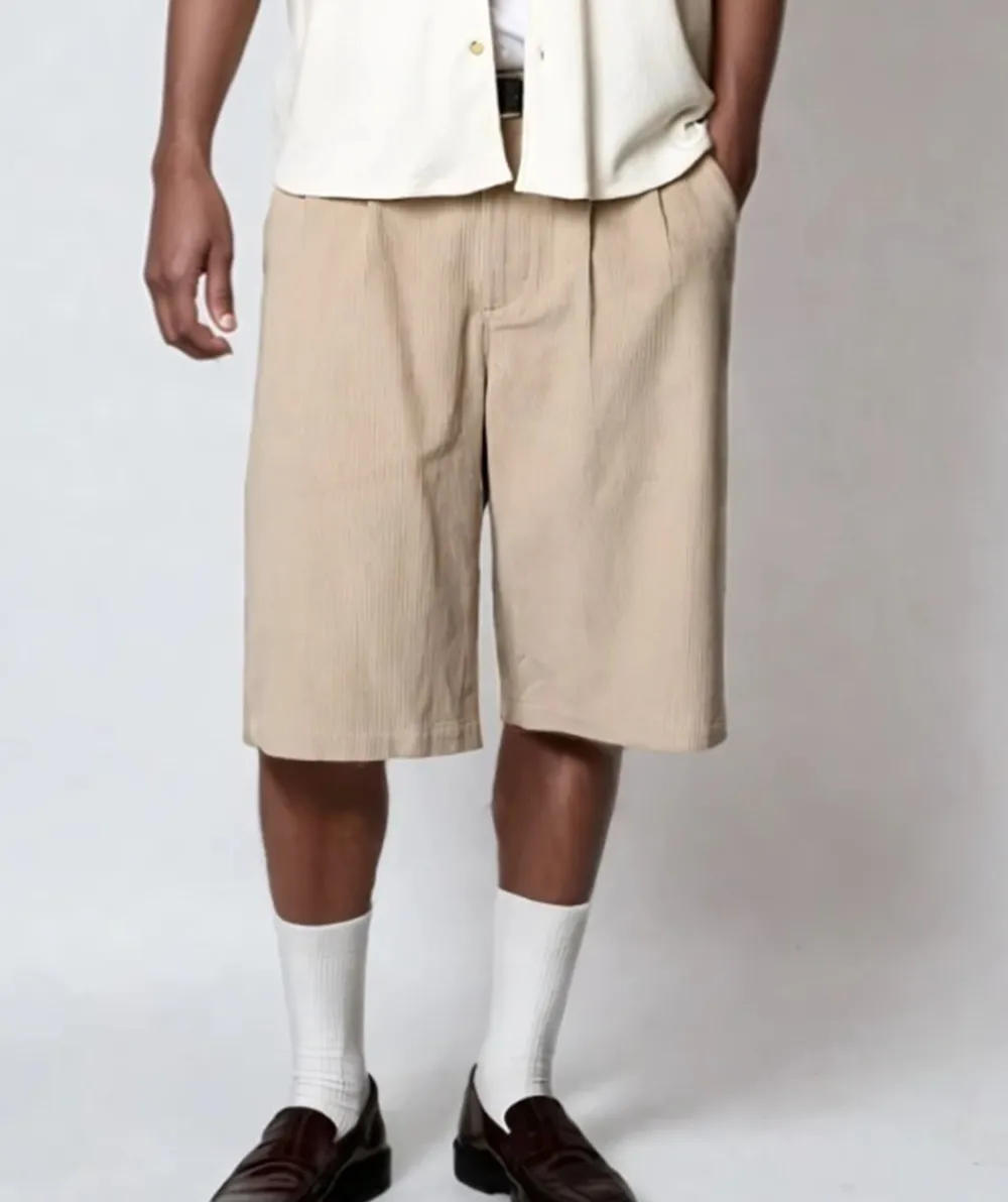 Plenum Studio Herbert Cord-16 Shorts, , S- Shorts