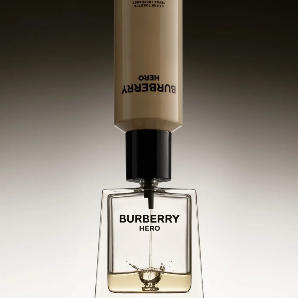 Burberry Hero Eau De Toilette Refill, 200 ml- Eau De Toilette