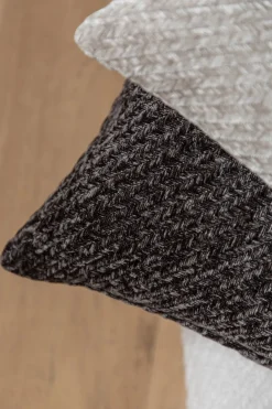 Clearance Herringbone Pude, 45x45 cm Puder