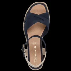 Tamaris Højhælede Wedge Sandaler, , 41-Dame Sandaler|Højhælede Sko