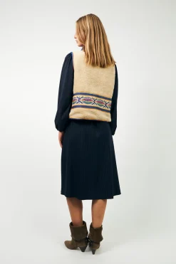 Discount HugoLL Teddy Vest, , XL Dame Veste