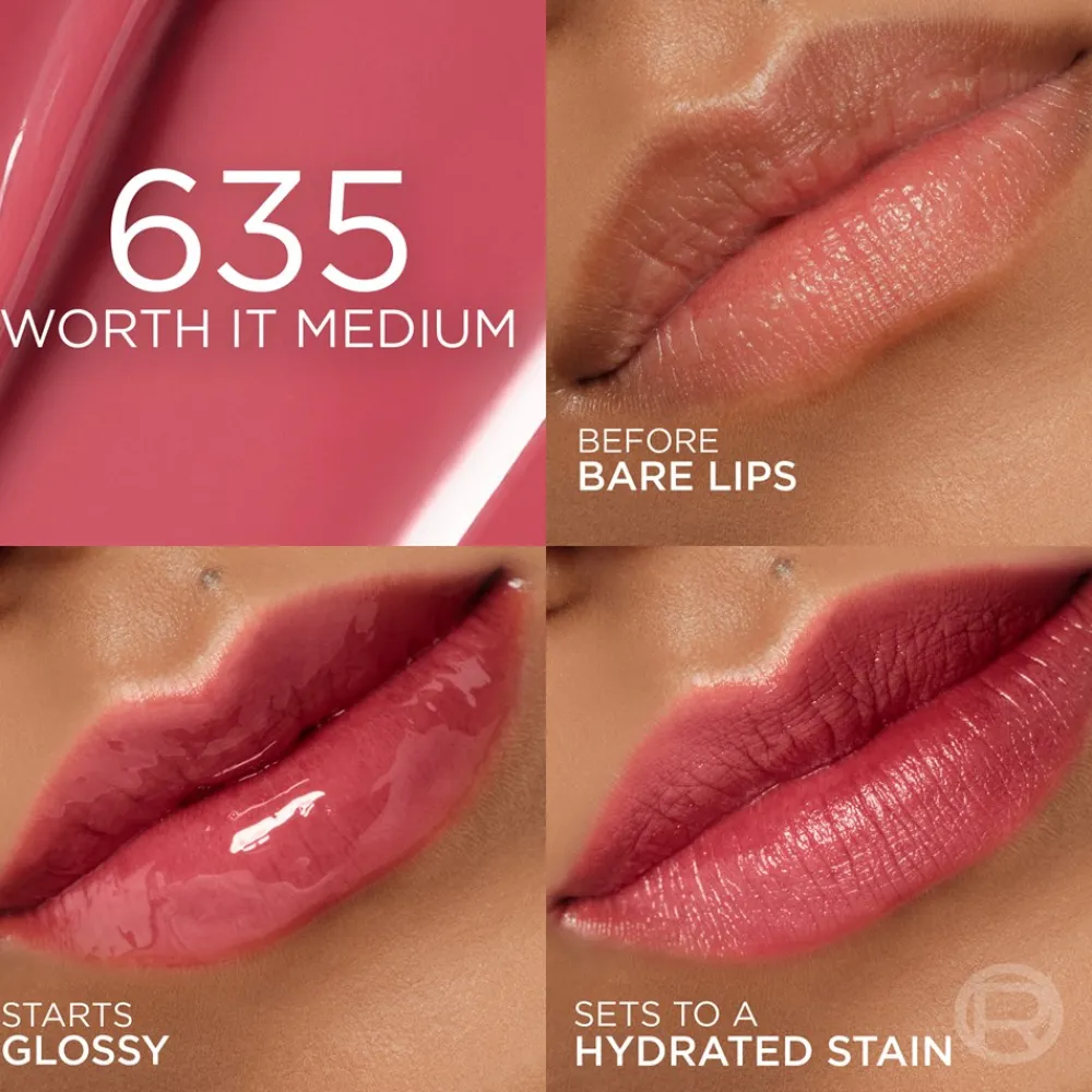 Online Hyaluron Tint Lip Stain Serum, Læber