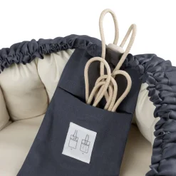 Sebra 3-i-1 Babynest,-Børn Sengerand & Babynest