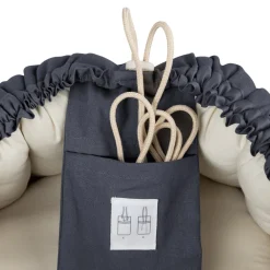 Sebra 3-i-1 Babynest,-Børn Sengerand & Babynest