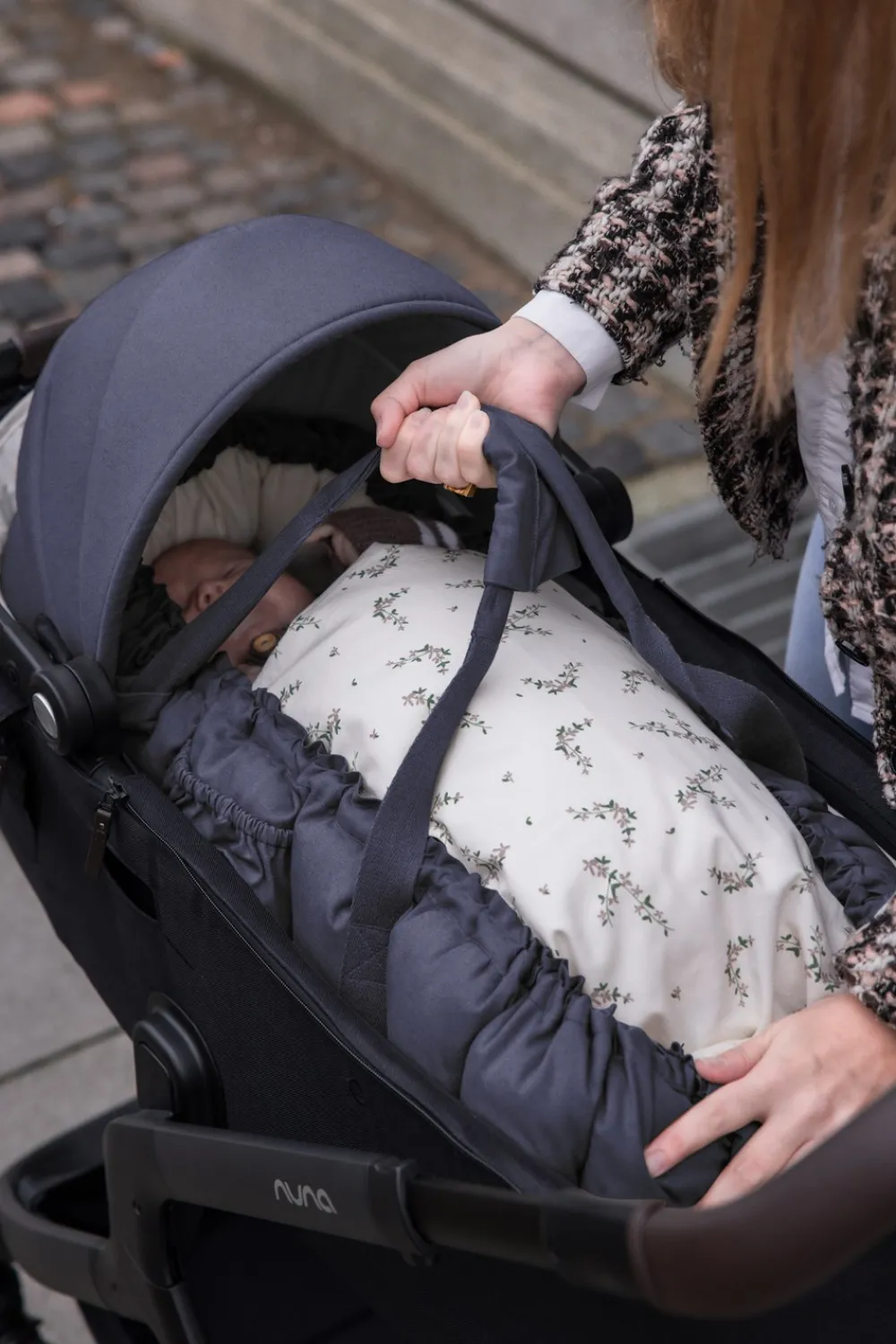 Sebra 3-i-1 Babynest,-Børn Sengerand & Babynest