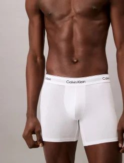New Icon Cotton Stretch 3-pak Boxerbriefs, , XL Undertøj