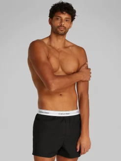 Sale Icon Cotton Stretch 3-pak Boxers, , L Undertøj