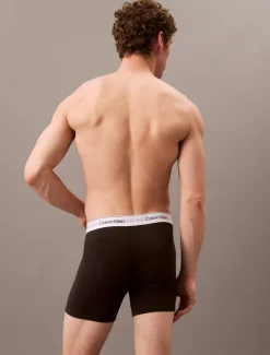 Sale Icon Cotton Stretch 3-pak Boxerbriefs, , 3XL Undertøj