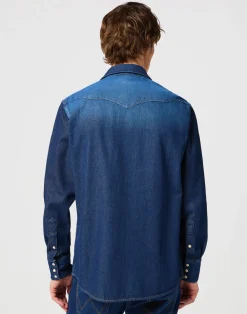 Clearance Indigood Icons 27MW Western Skjorte, , 4XL Skjorter