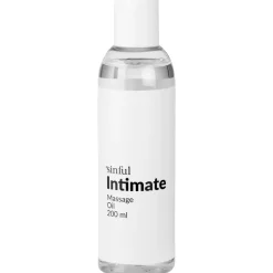 Sinful Intim Massageolie, 200 ml- Kropspleje|Glidecreme & Kondomer
