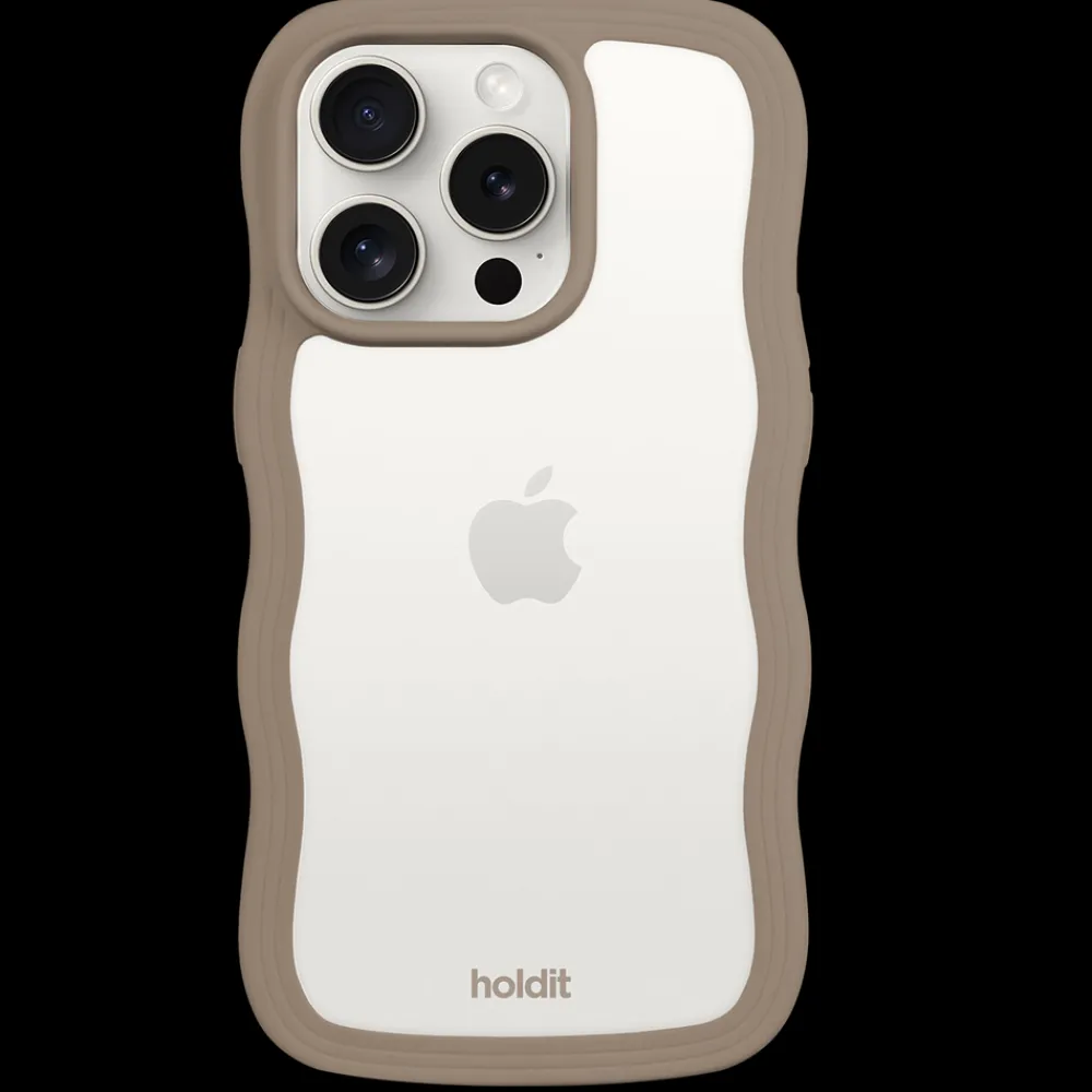 Best Iphone 14 Pro Max Transparent Wavy Cover, Dame Mobilcovers|Mobilcovers